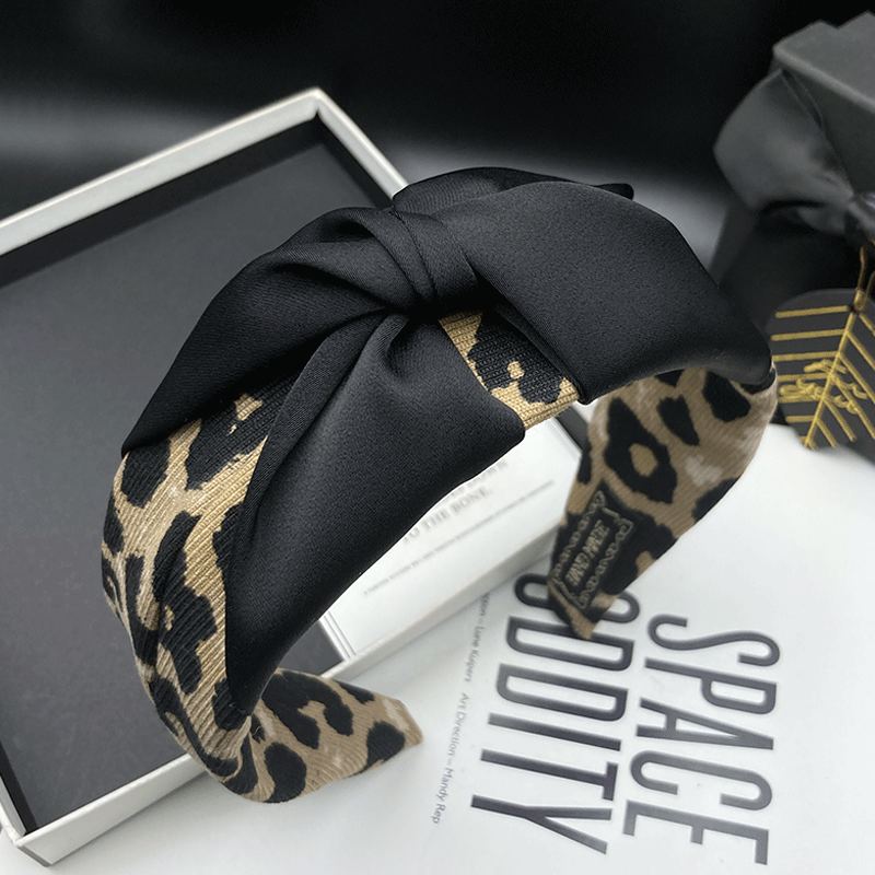 Ring Toss Outdoor - Retro new leopard hairpin hoop women's