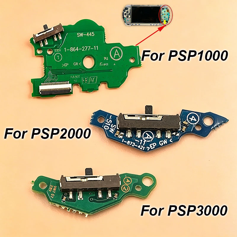 Party Games On Switch - For PSP1000 2000 3000 Power Switch