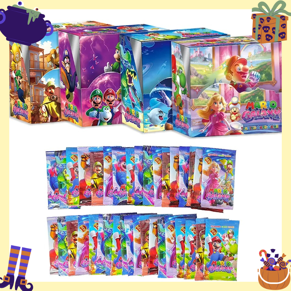 Party Games Mario - /Super Mario Galaxy Trading Cards Collectible