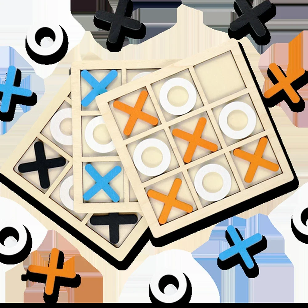 Wooden XO Tic Tac Toe Game Min - Party Games At Home reseña y precio