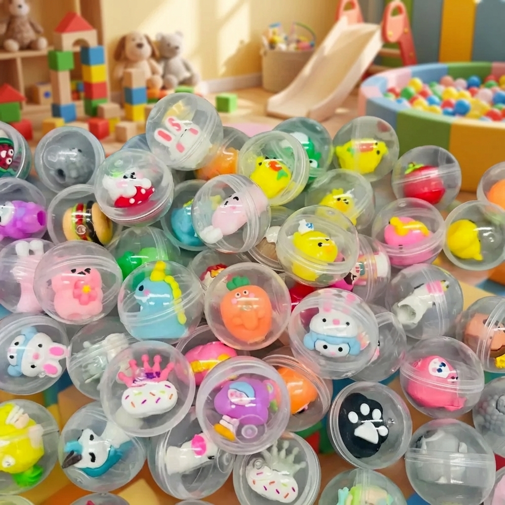 30 Pcs 32mm Transparent Eggshe - Party Games Ideas reseña y precio