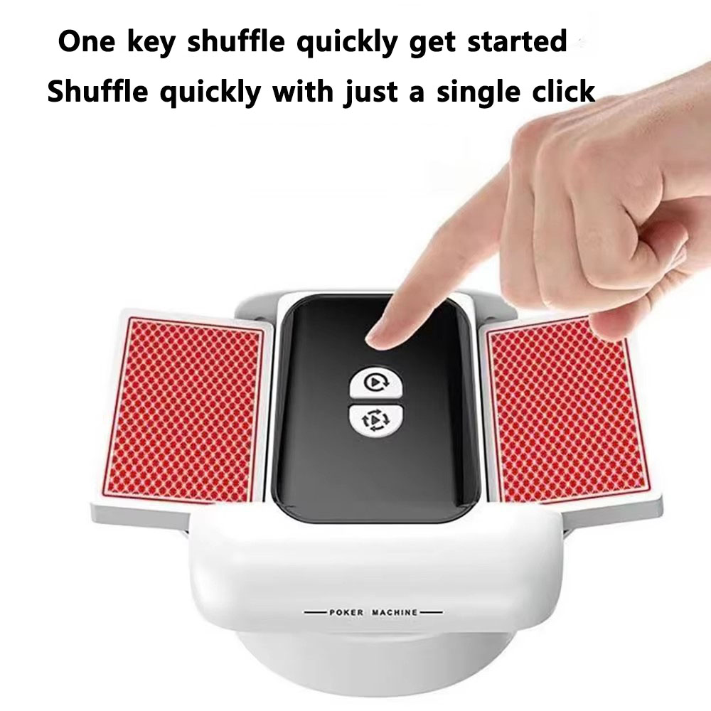 Rechargeable Automatic Card Sh - Party Games At Home reseña y precio
