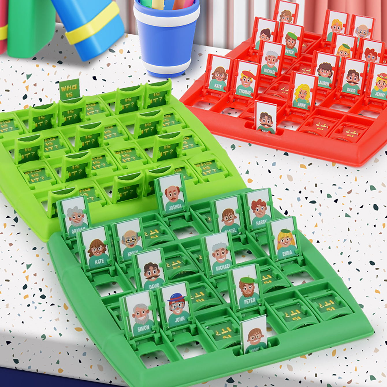 Family Guessing Board Game Who - Party Games At Home reseña y precio