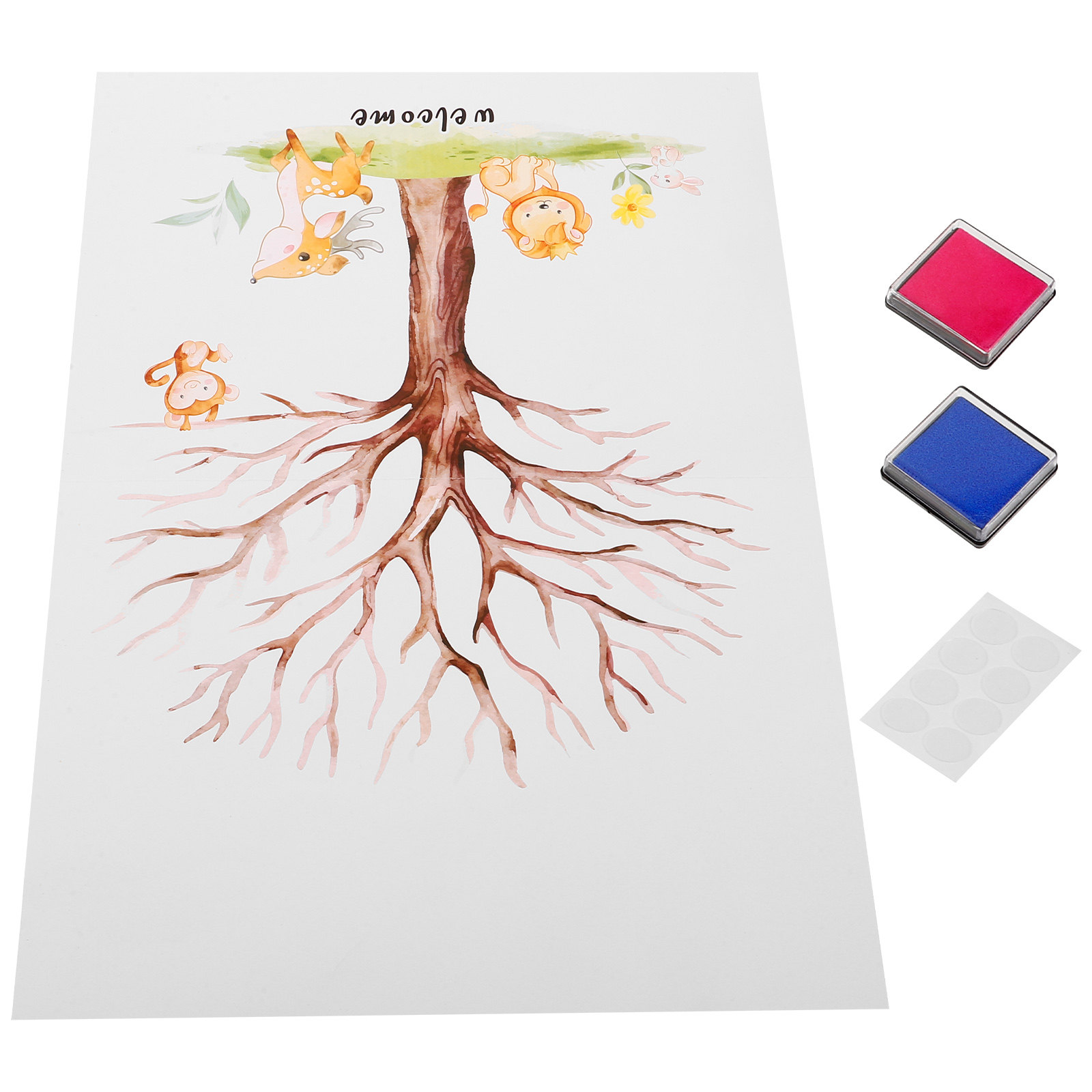 1Set Gender Reveal Fingerprint - Book Party Games reseña y precio