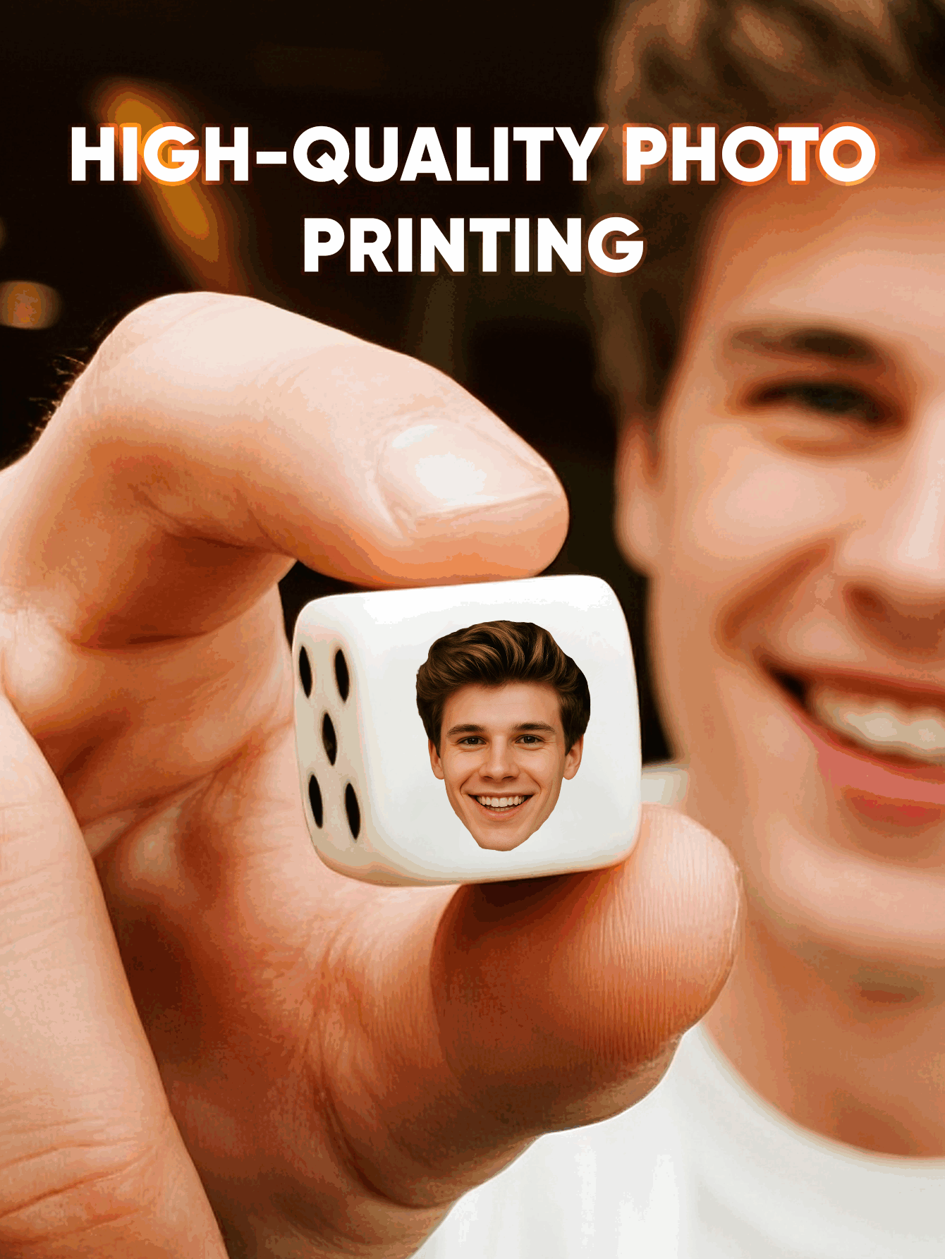 Custom Face Dice Personalized  - Party Games Gifts reseña y precio