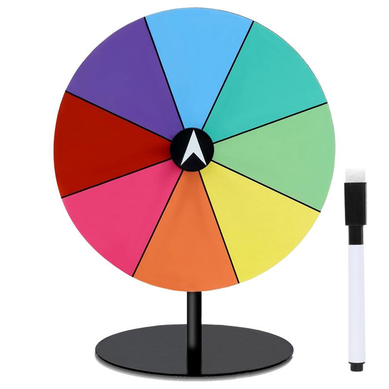 Prize Wheel Spin Tabletop Fort - Party Games Spin The Wheel reseña y precio