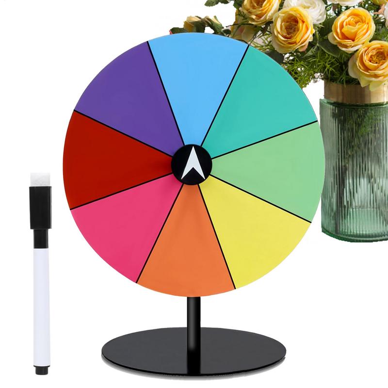 Prize Wheel Spin Tabletop Fort - Party Games Spin The Wheel reseña y precio