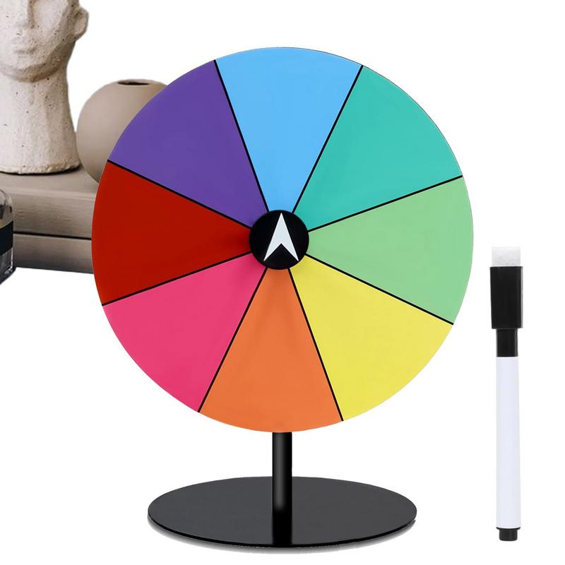 Prize Wheel Spin Tabletop Fort - Party Games Spin The Wheel reseña y precio