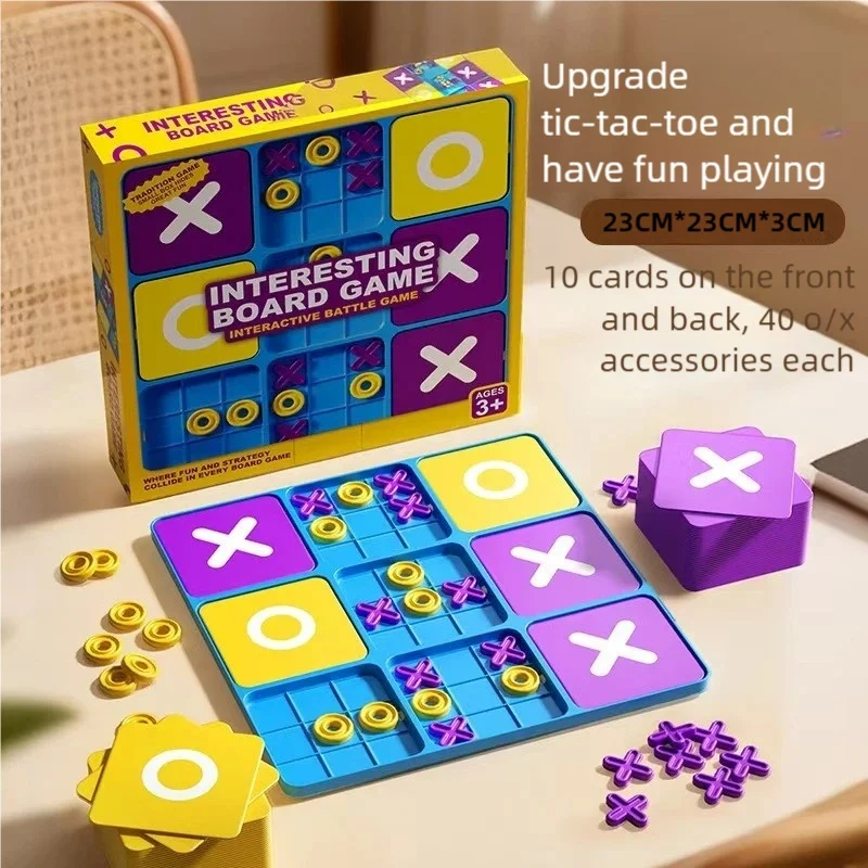 New Tic-Tac-Toe Board Game | K - Party Games At Home reseña y precio