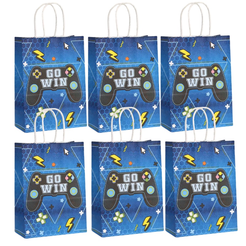 6/24Pcs Video Game on Theme Pa - Party Games Gender Reveal reseña y precio