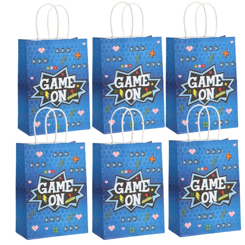 6/24Pcs Video Game on Theme Pa - Party Games Gender Reveal reseña y precio