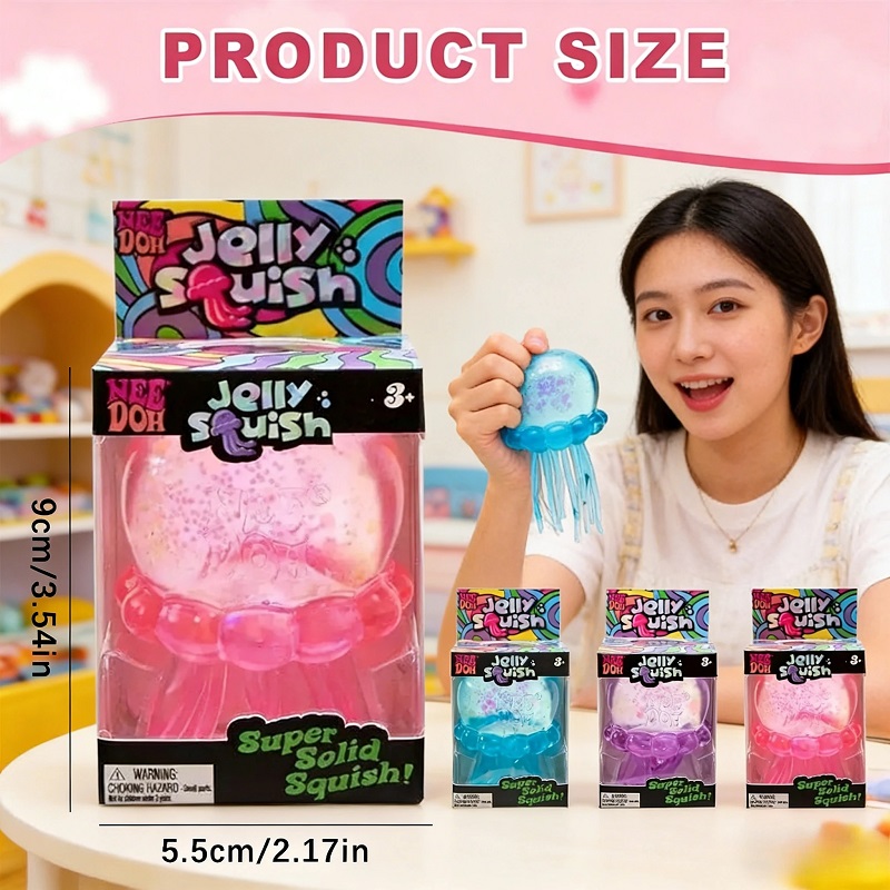 Squishy Needoh Jellyfish /Beac - Party Games Ideas reseña y precio