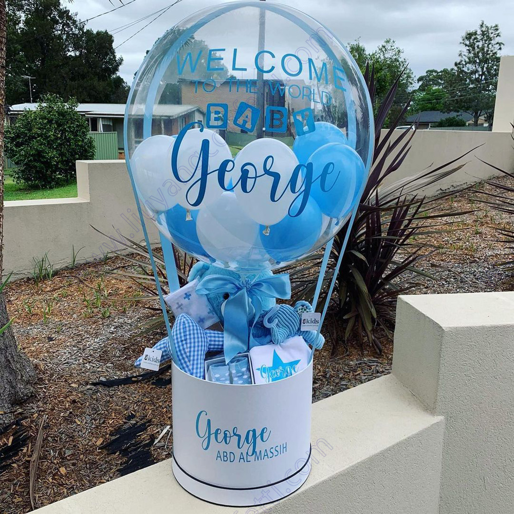 Gift Hamper Balloon Box Set Ba - Party Games Gender Reveal reseña y precio