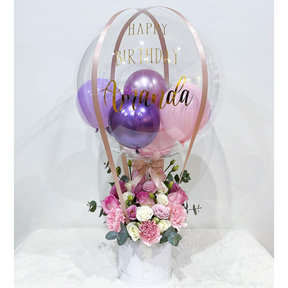 Gift Hamper Balloon Box Set Ba - Party Games Gender Reveal reseña y precio