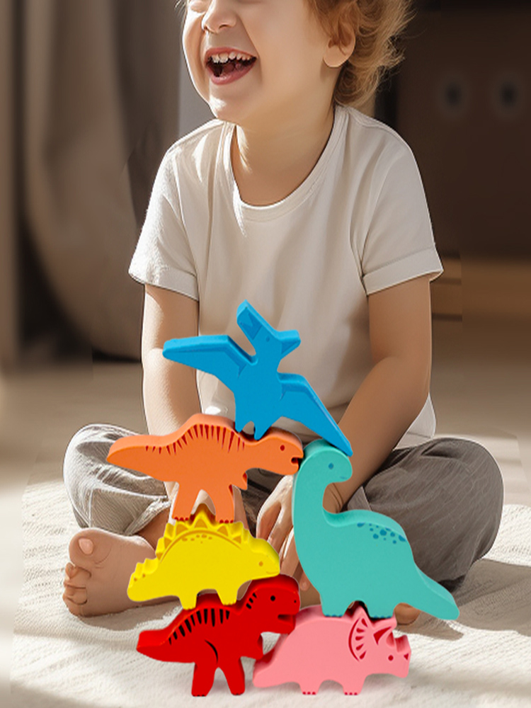 Wooden Balance Blocks Toys For - Party Games At Home reseña y precio