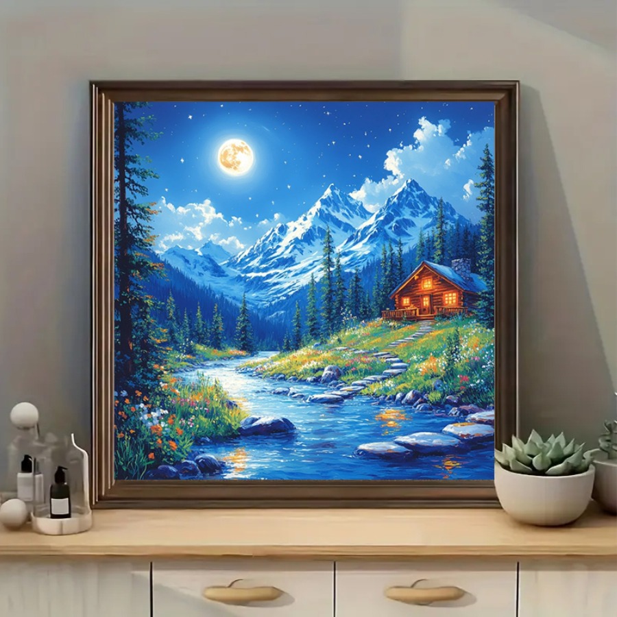 Moonlight Snow Mountain Cottag - Party Games Stream reseña y precio