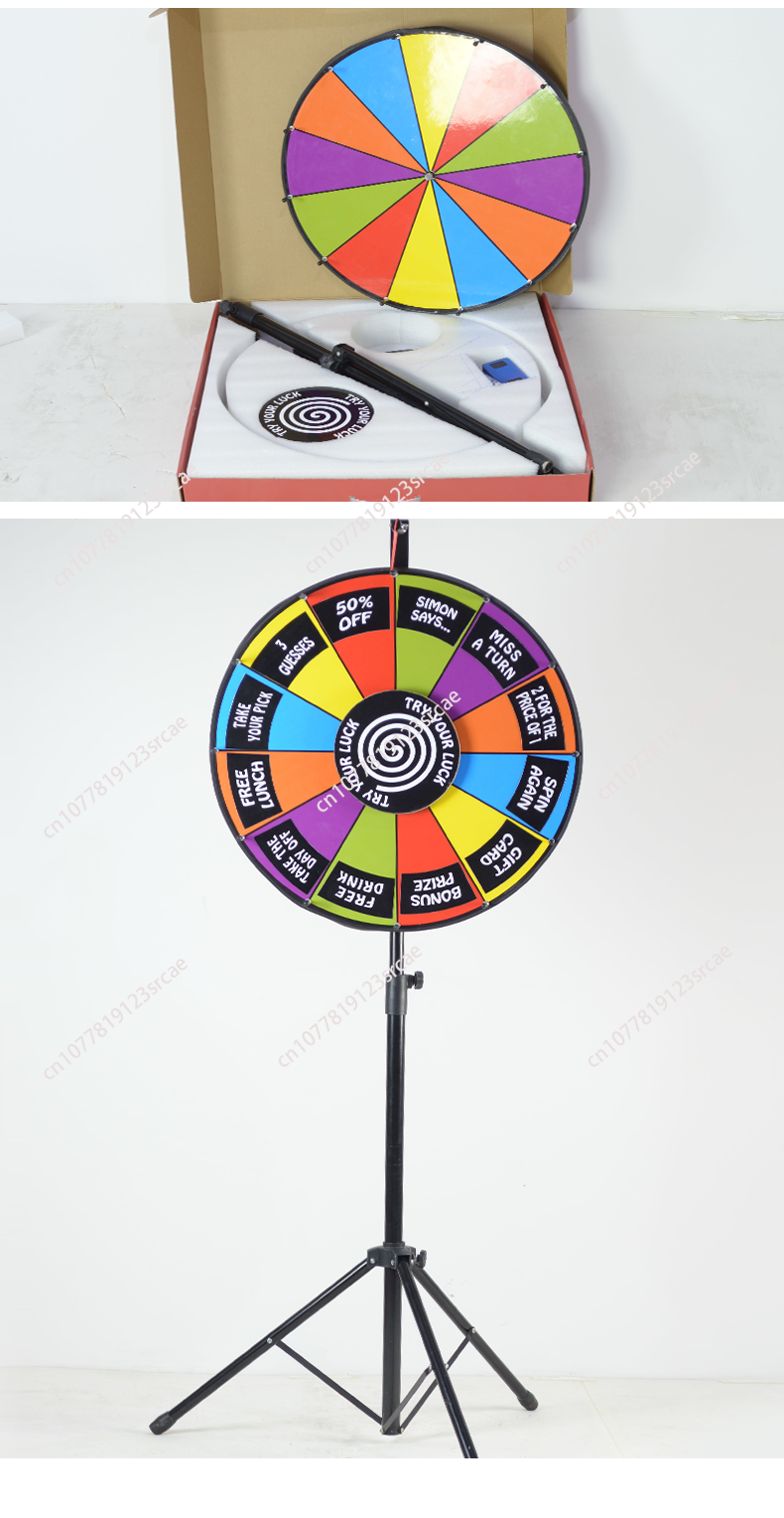 for 24-Inch Dry Erase Color Pr - Party Games Spin The Wheel reseña y precio