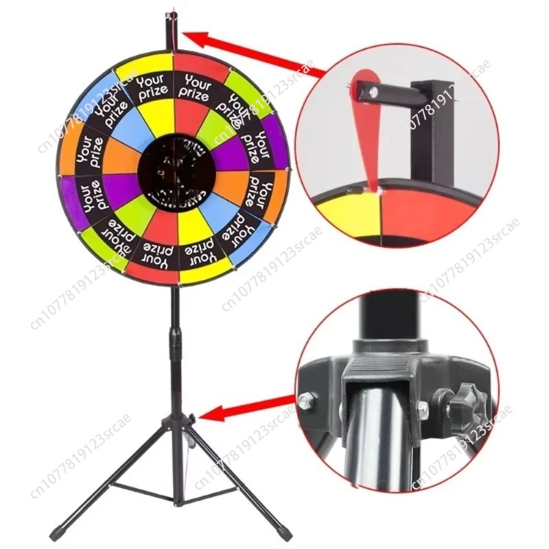 for 24-Inch Dry Erase Color Pr - Party Games Spin The Wheel reseña y precio