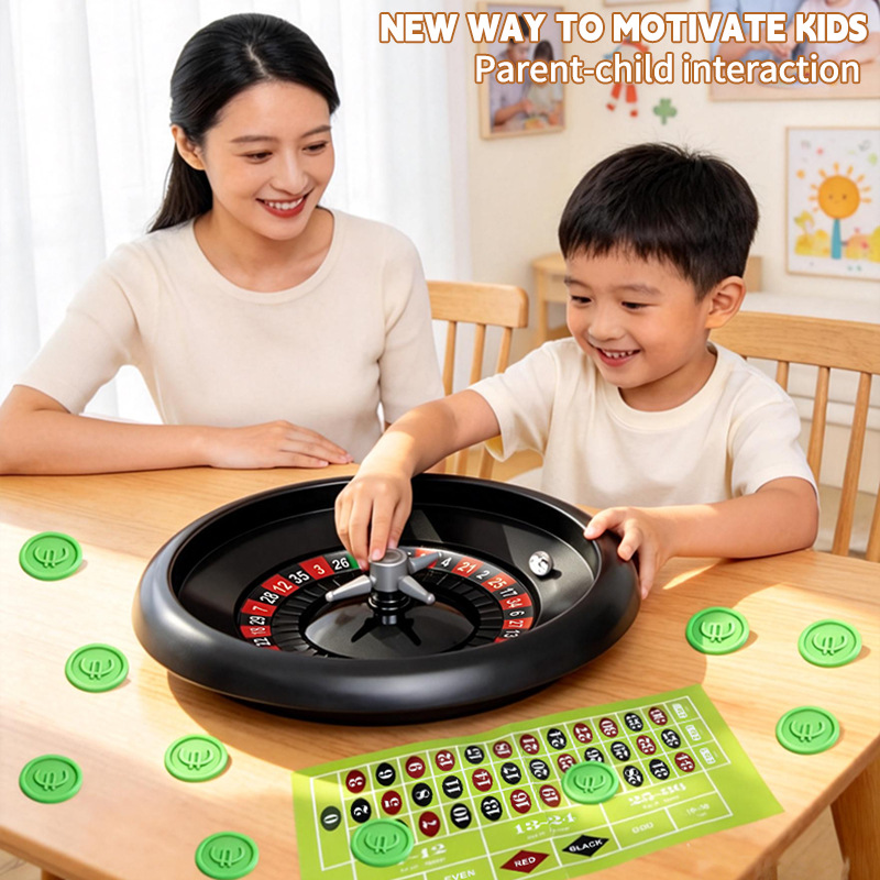 Kids Interactive Roulette Boar - Party Games Spin The Wheel reseña y precio