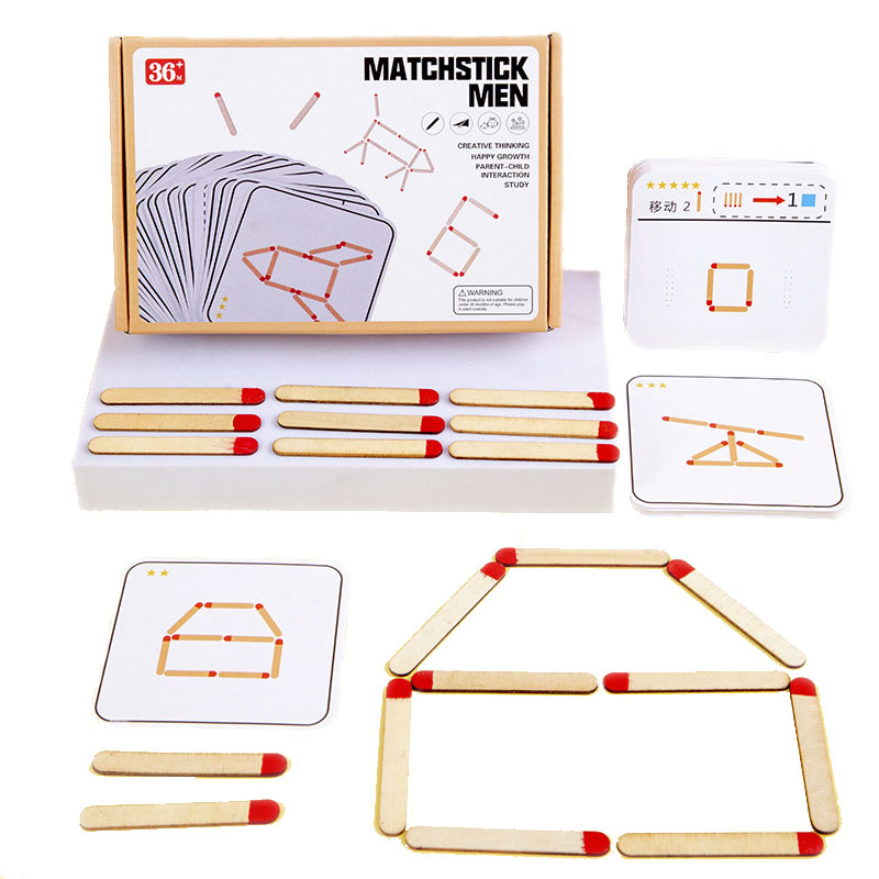 Montessori Matches Puzzles Gam - Party Games At Home reseña y precio
