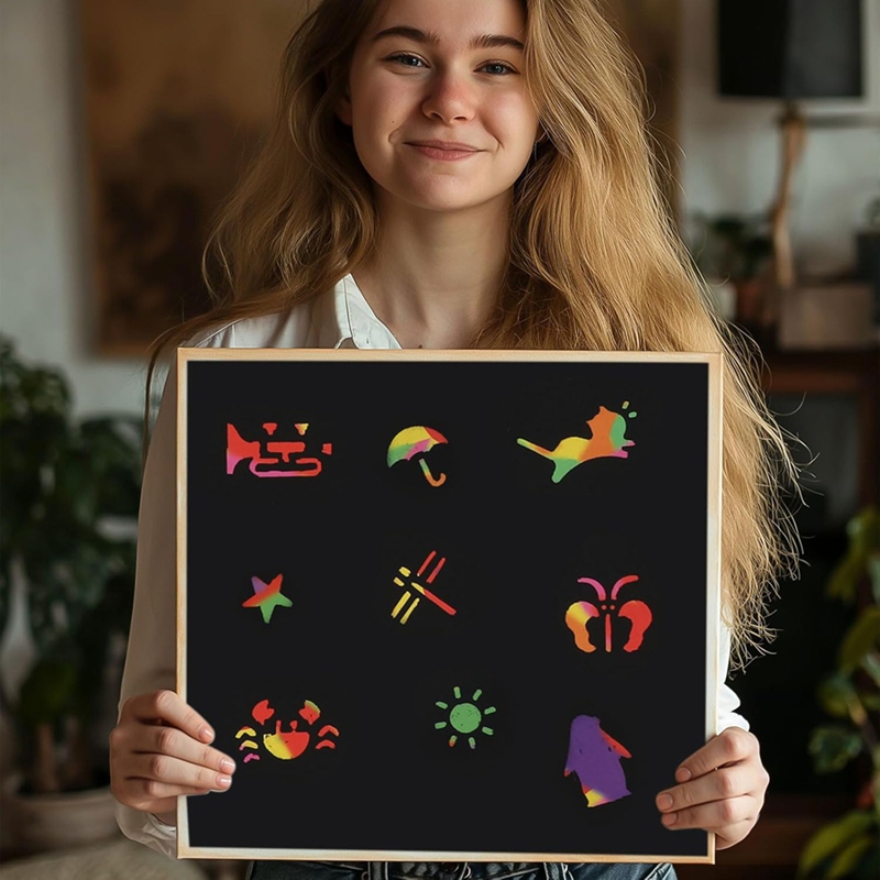 Scratch Paper Art Set, Black C - Party Games Gifts reseña y precio