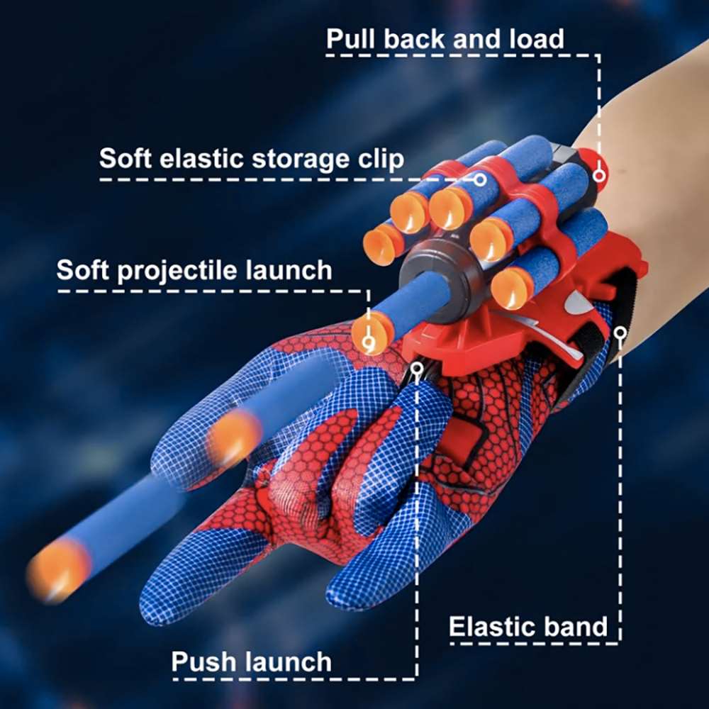 Spider Launcher Glove Toy, Rol - Party Games No Equipment reseña y precio