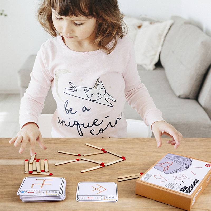 Montessori Matches Puzzles Gam - Party Games At Home reseña y precio
