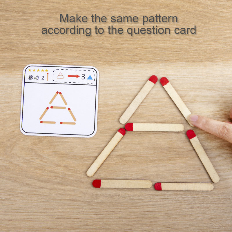 Montessori Matches Puzzles Gam - Party Games At Home reseña y precio