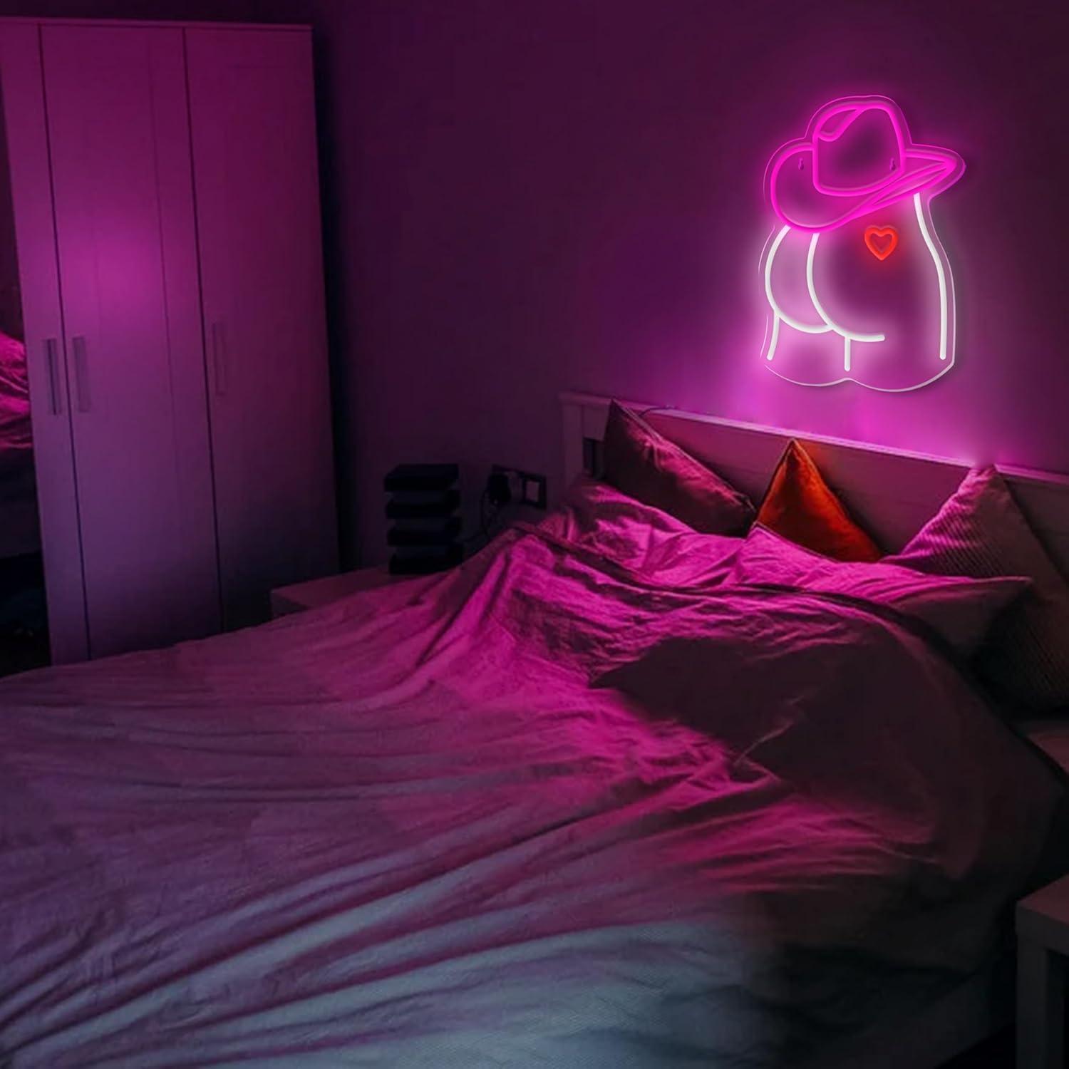 Cowgirl Neon Sign Dimmable LED - Party Games Gifts reseña y precio