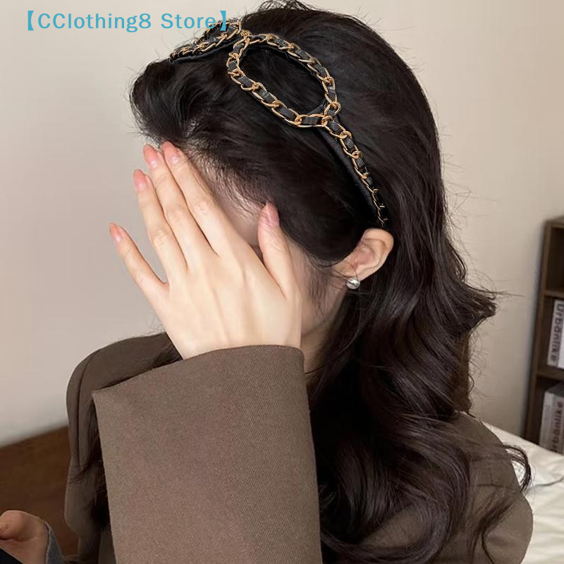 Vintage Chain Leather Headband - Ring Toss Outdoor reseña y precio