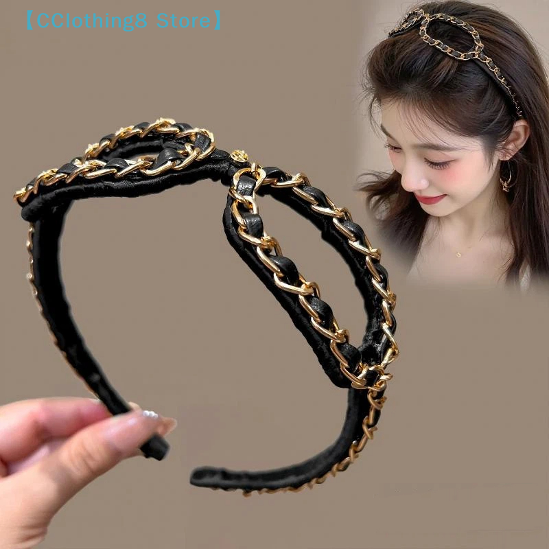 Vintage Chain Leather Headband - Ring Toss Outdoor reseña y precio