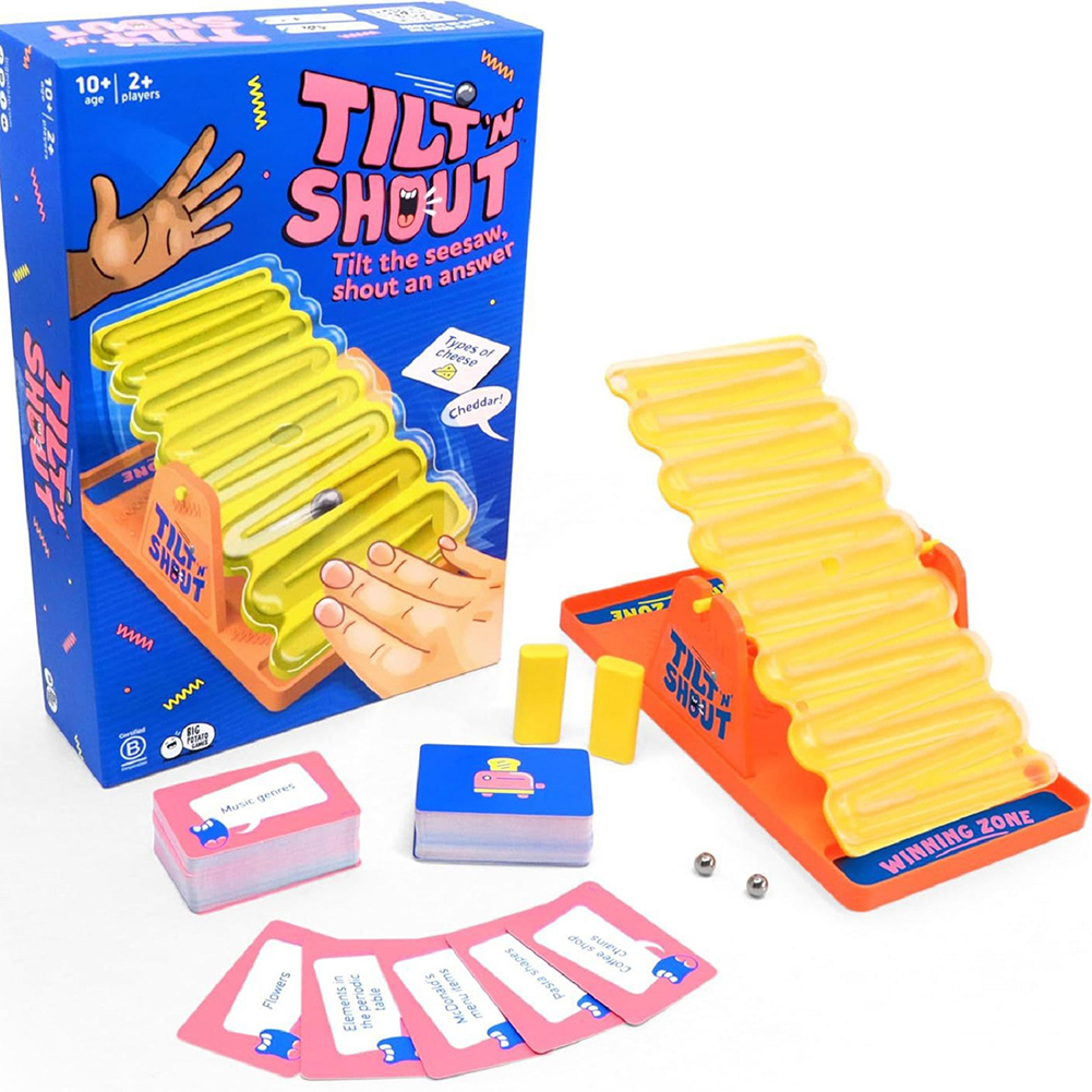 Tilt N Shout A Speedy Family B - Party Games At Home reseña y precio