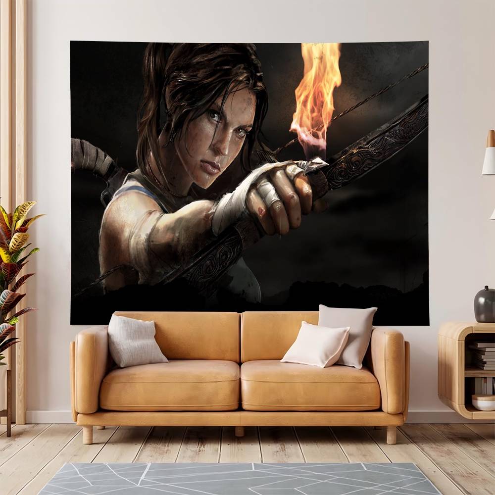 1pc Tomb Raider Game Photograp - Party Games Stream reseña y precio