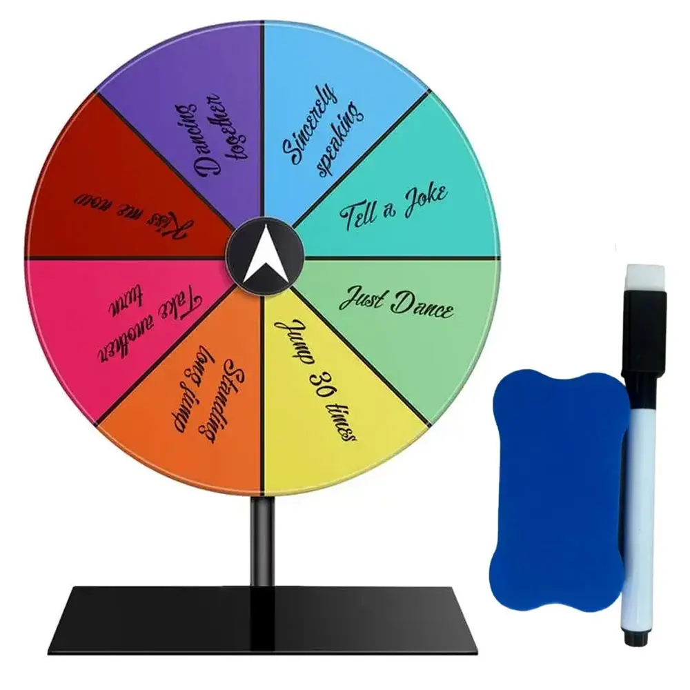 Heavy Duty Dry Erase Prize Spi - Party Games Spin The Wheel reseña y precio