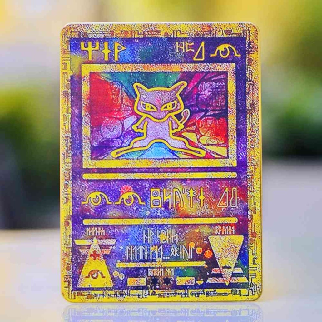 Pokemon Cards Gold Pokémon Met - Party Games At Home reseña y precio