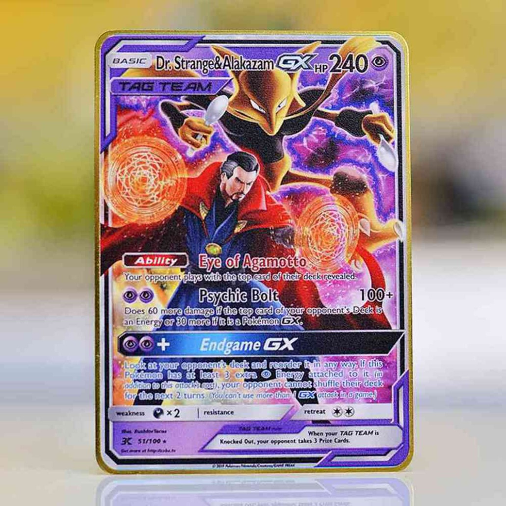 Pokemon Cards Gold Pokémon Met - Party Games At Home reseña y precio