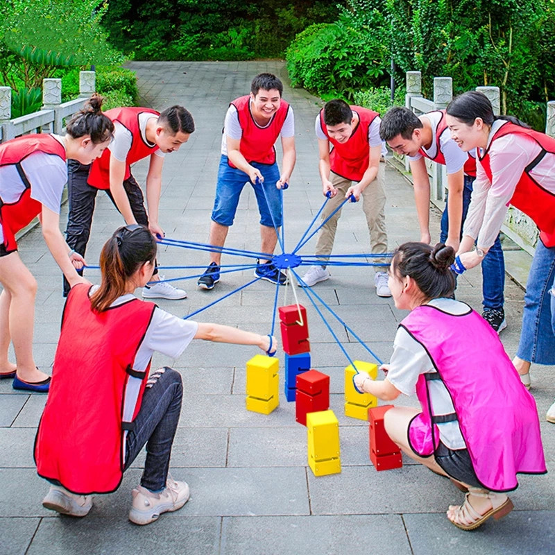 Teamwork Games Tower Building  - Party Games No Equipment reseña y precio