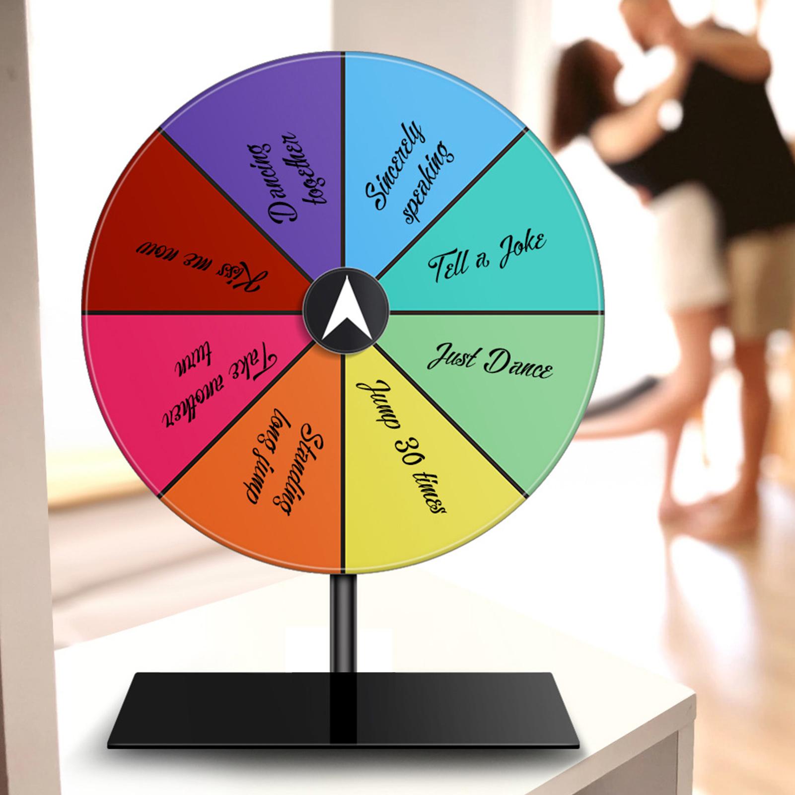 Prize Wheel Dry Erase Spin Whe - Party Games Spin The Wheel reseña y precio