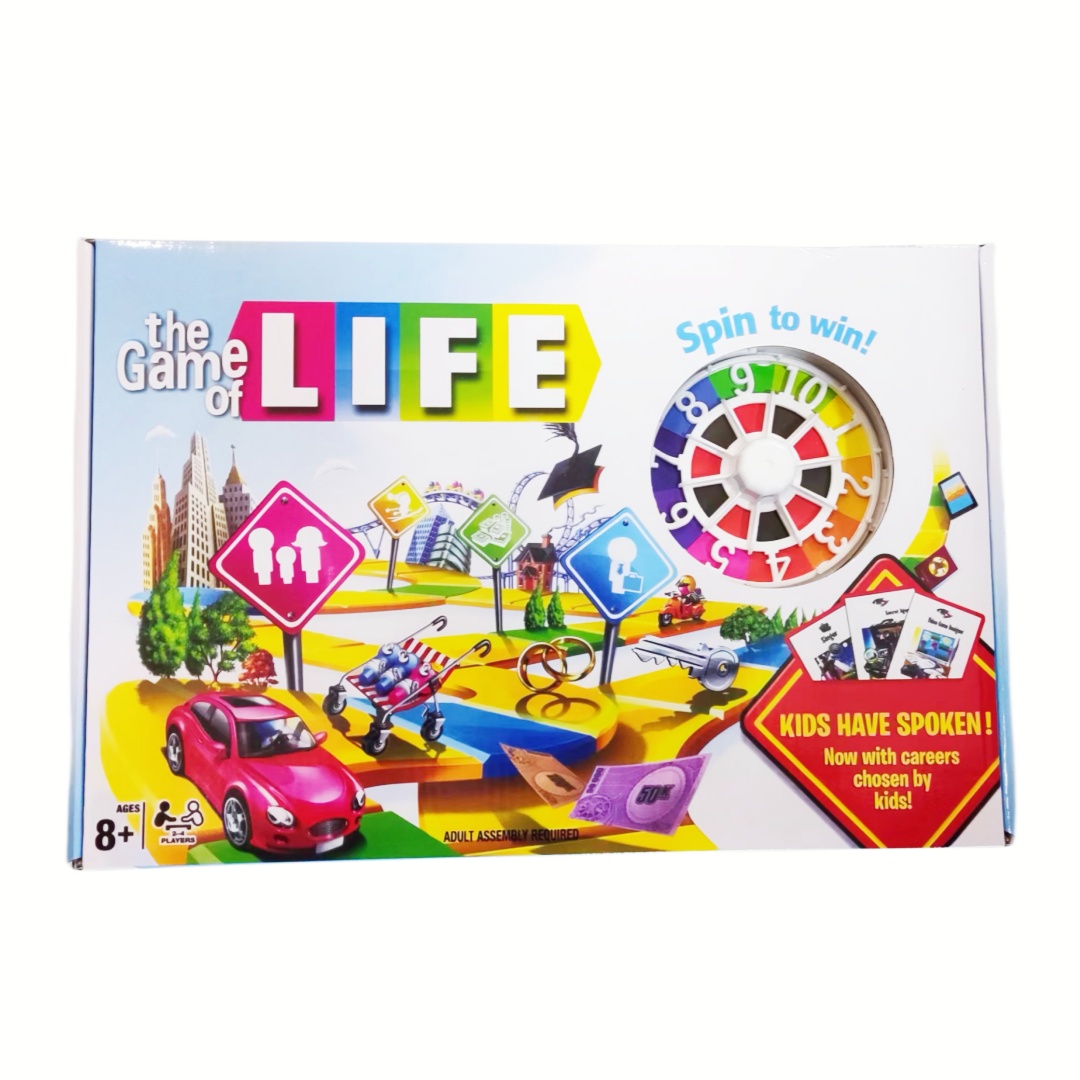Life Simulation Board Game - S - Party Games Spin The Wheel reseña y precio