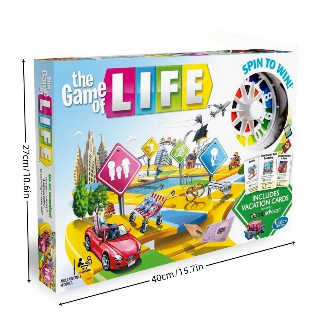 Life Simulation Board Game - S - Party Games Spin The Wheel reseña y precio