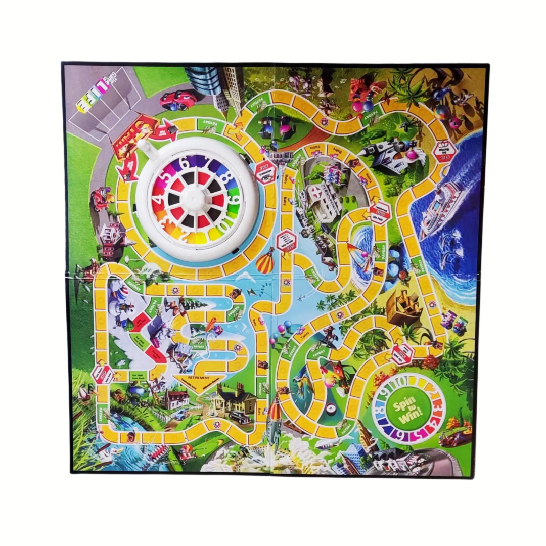 Life Simulation Board Game - S - Party Games Spin The Wheel reseña y precio