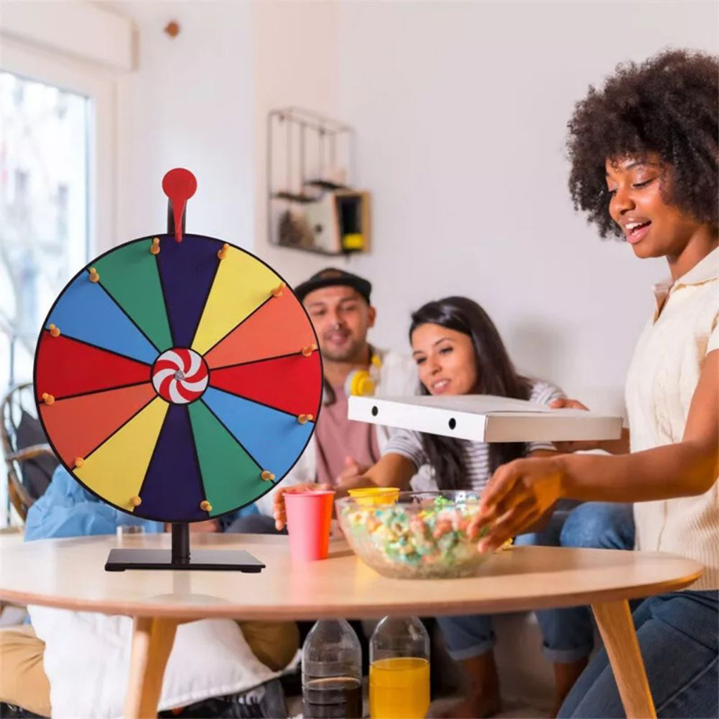 Wall Mounted Editable Spin Whe - Party Games Spin The Wheel reseña y precio