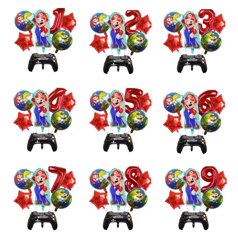 Mario Luigi Game Themed Birthd - Party Games Mario reseña y precio