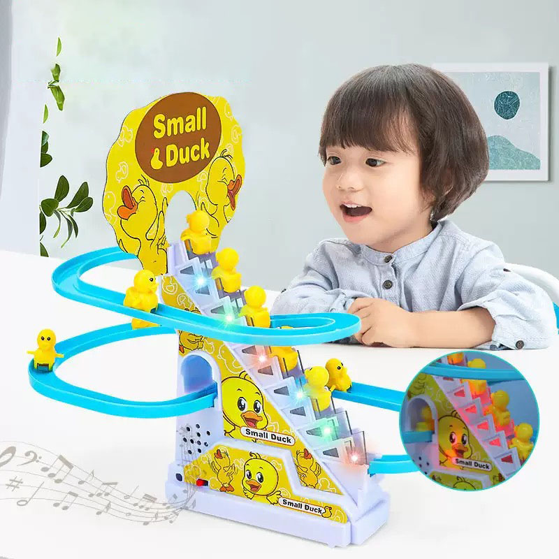 Climbing Stairs Track Toys Ele - Ladder Toss Set reseña y precio