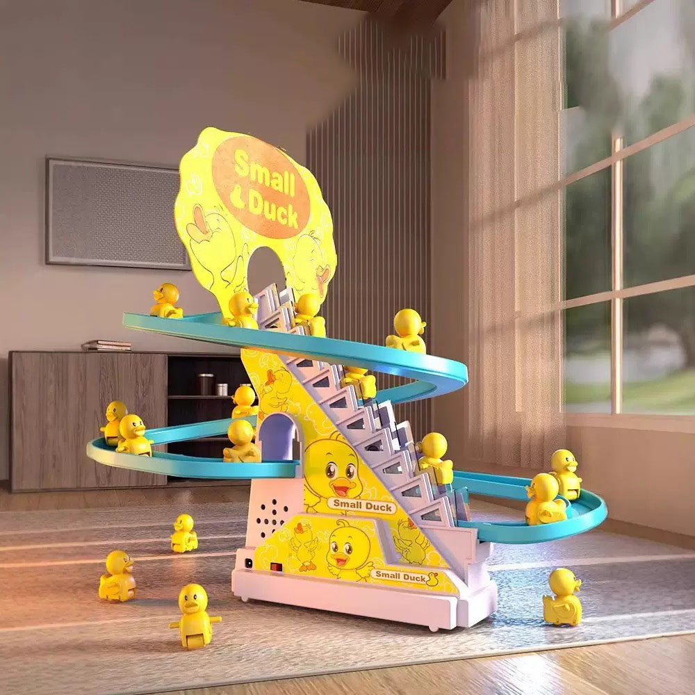 Climbing Stairs Track Toys Ele - Ladder Toss Set reseña y precio