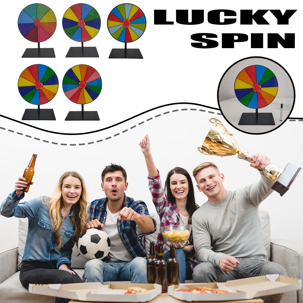 20cm Tabletop Prize Wheel Colo - Party Games Spin The Wheel reseña y precio