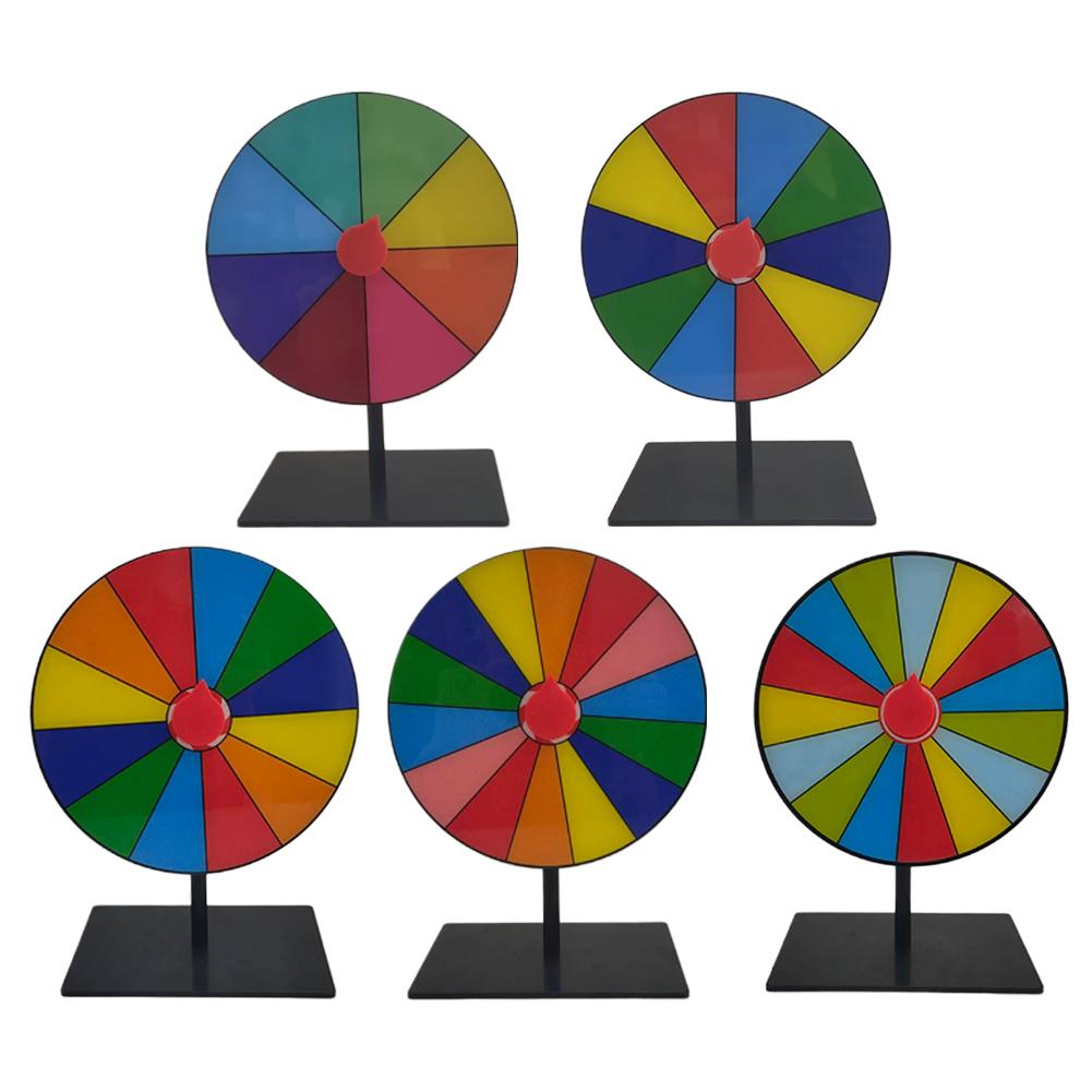 20cm Tabletop Prize Wheel Colo - Party Games Spin The Wheel reseña y precio
