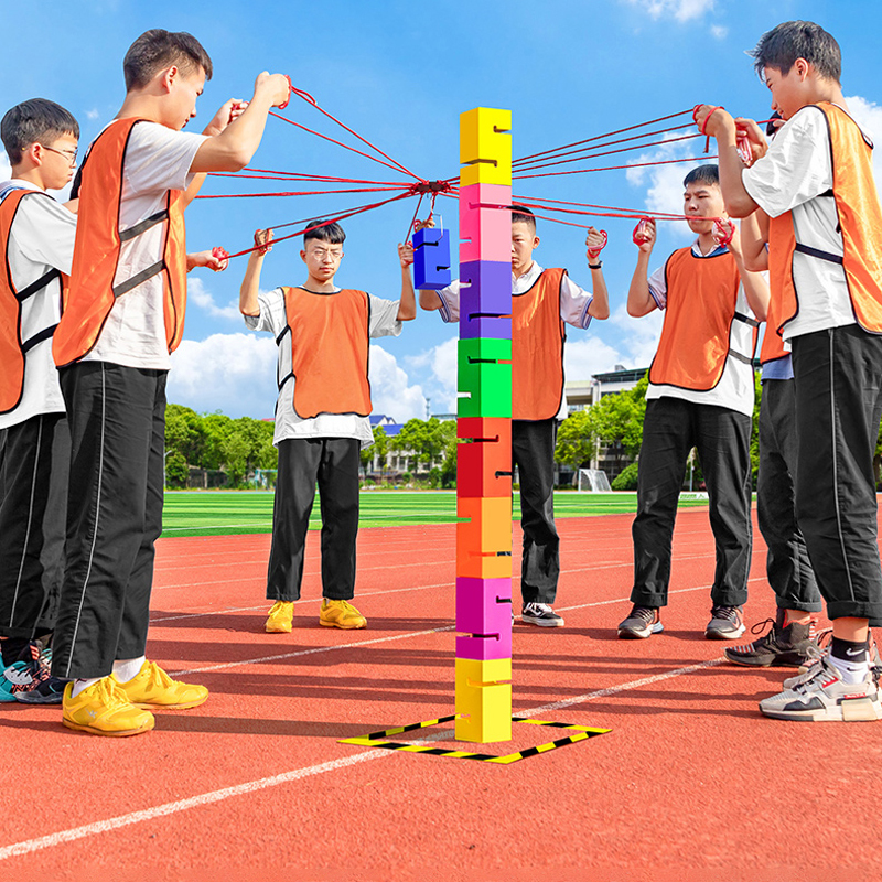 Teamwork Games Tower Building  - Party Games No Equipment reseña y precio