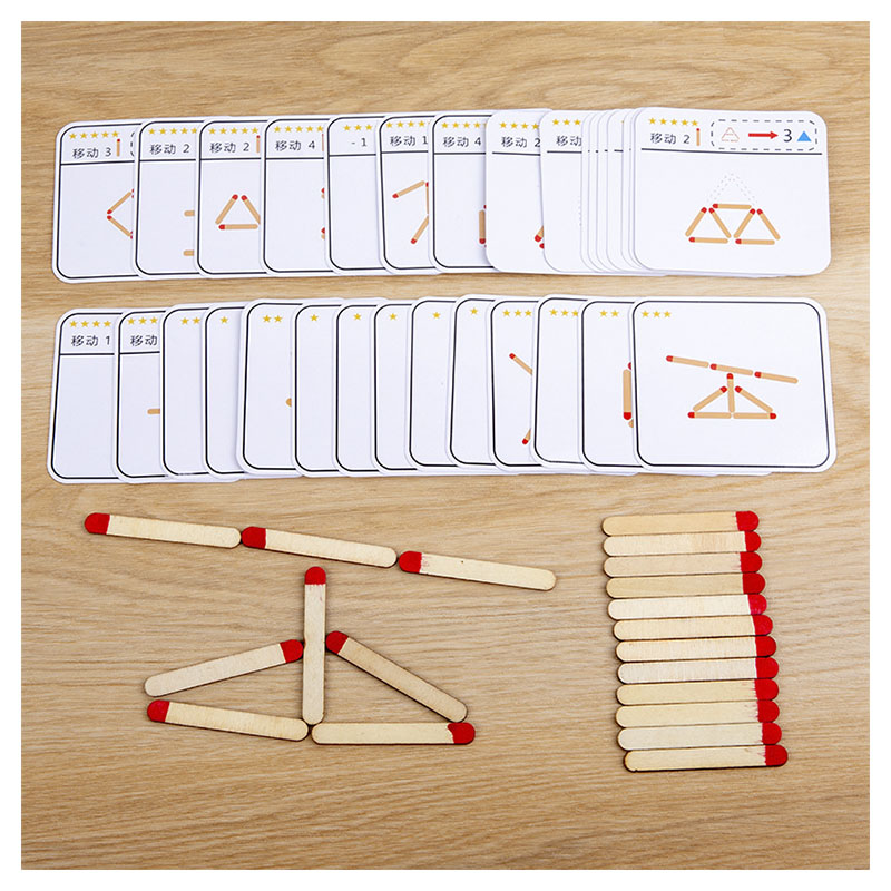 Montessori Matches Puzzles Gam - Party Games At Home reseña y precio