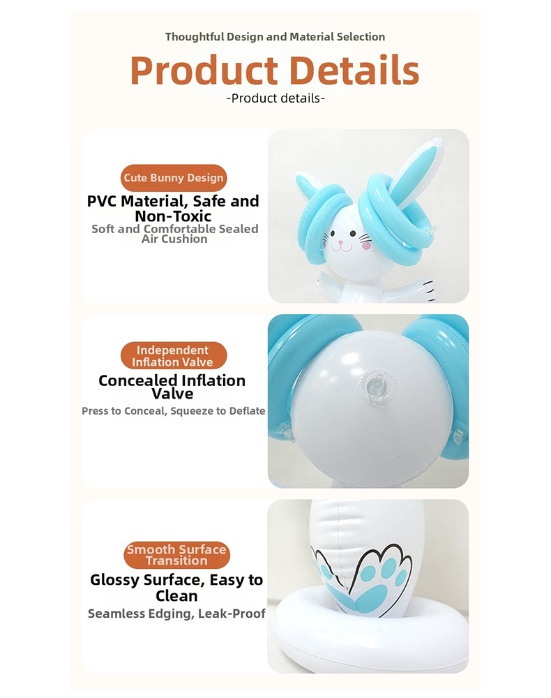 Easter Inflatable Bunny Ring T - Ring Toss Outdoor reseña y precio